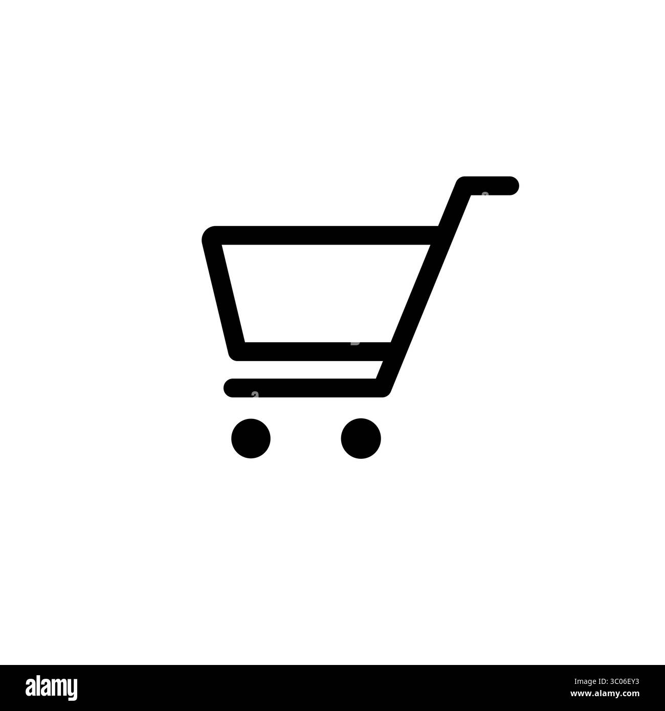 Icon Interface user Website Cart Button Vector Outline style Stock Vector