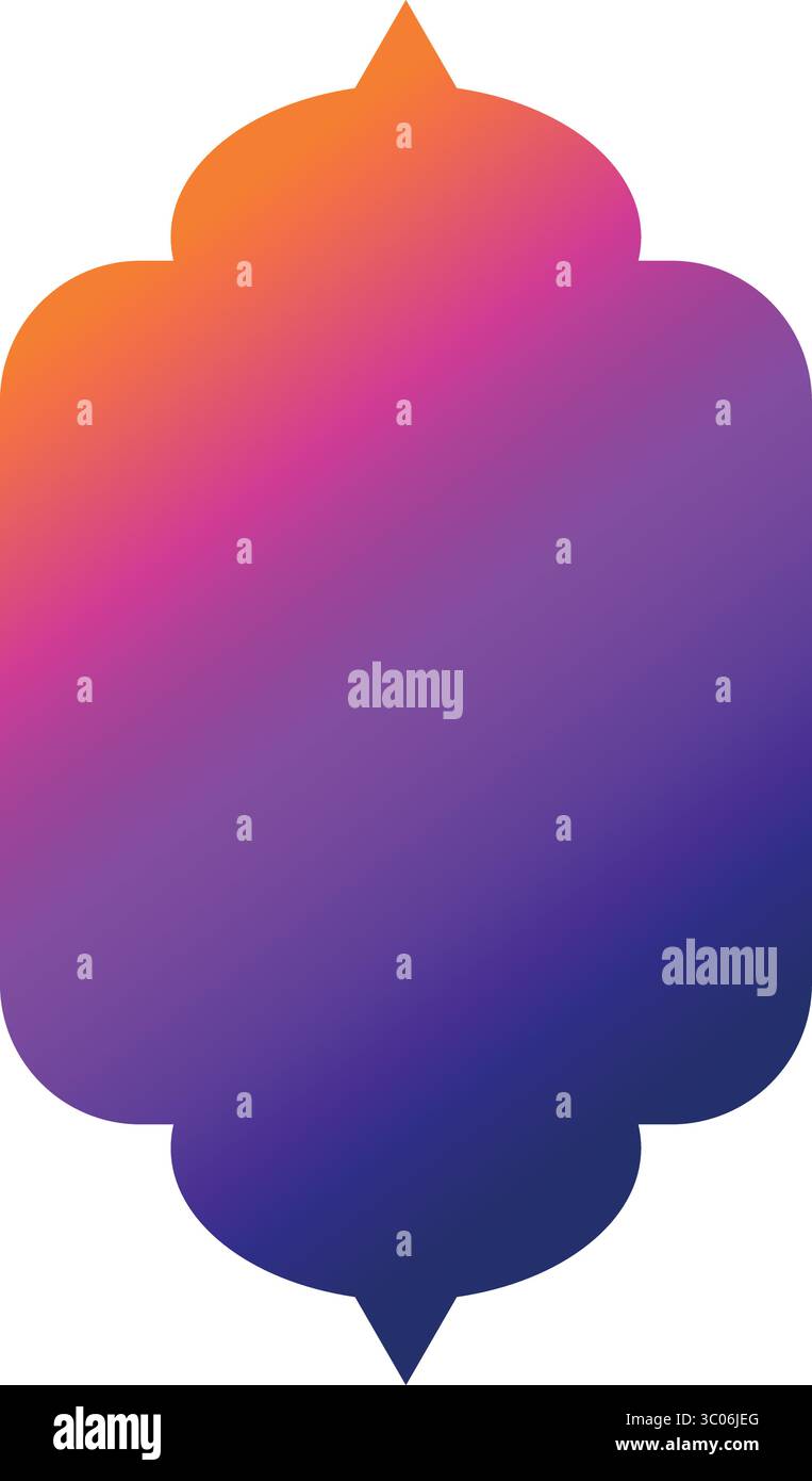 Colorful Gradient Shape: A mesmerizing, elegant gradient shape with a ...