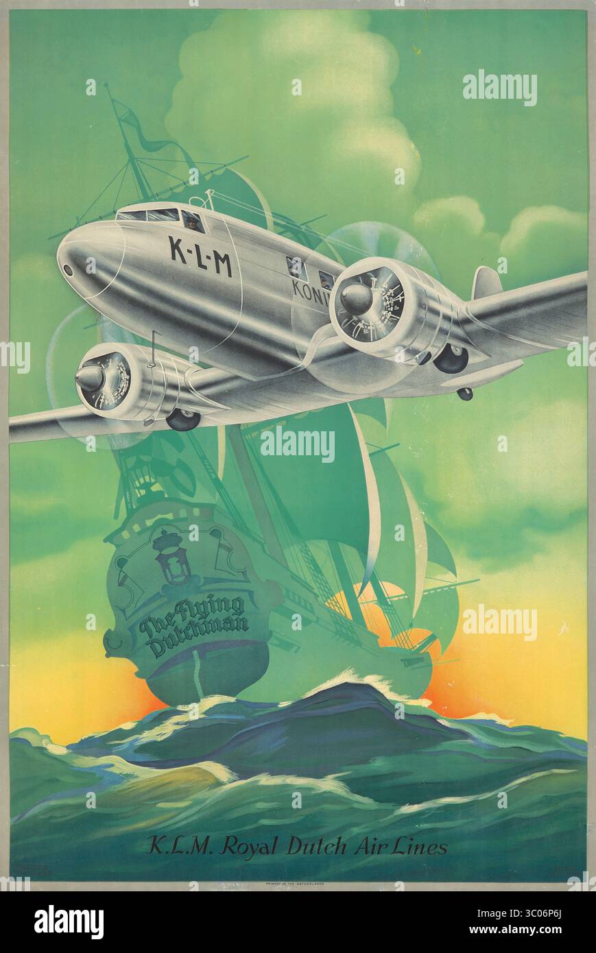 Klm poster hi-res stock photography and images - Alamy