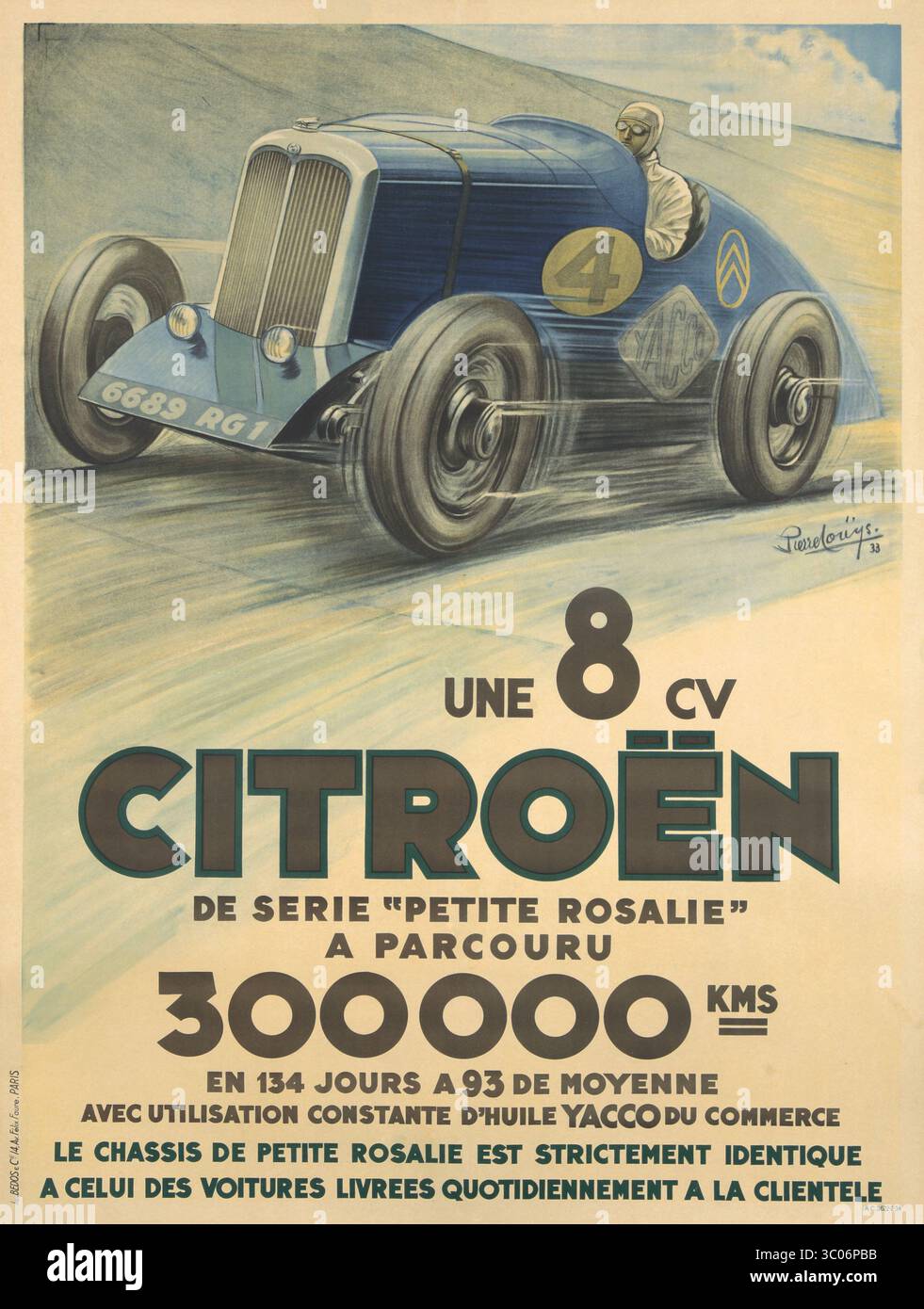 シトロエン CITROEN 7 CV　/アノニマス/アートポスター 0497608301491_1.jpg