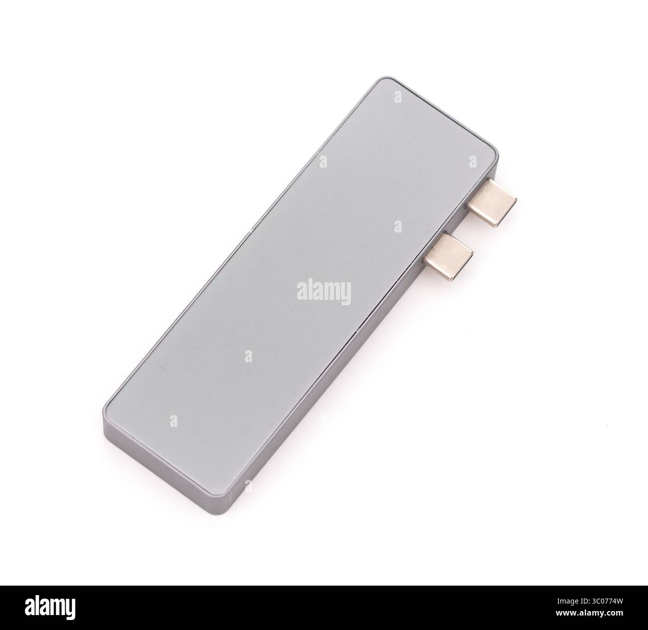 Compact charging device for various electronics Stock Photo