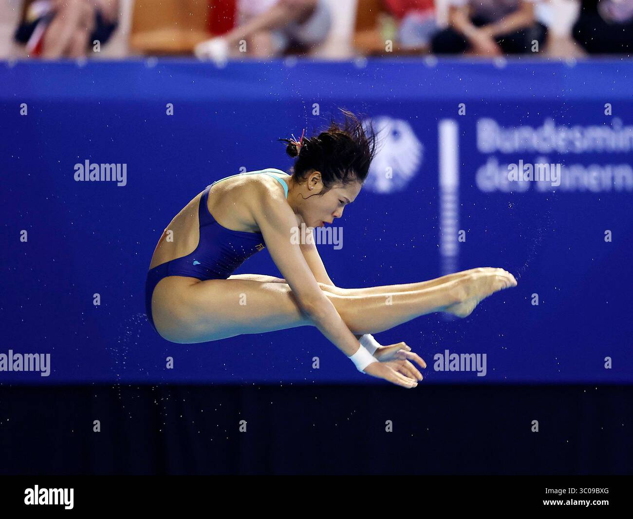 Berlin, Germany. 20th July, 2025. Lu Wei of China competes during the ...