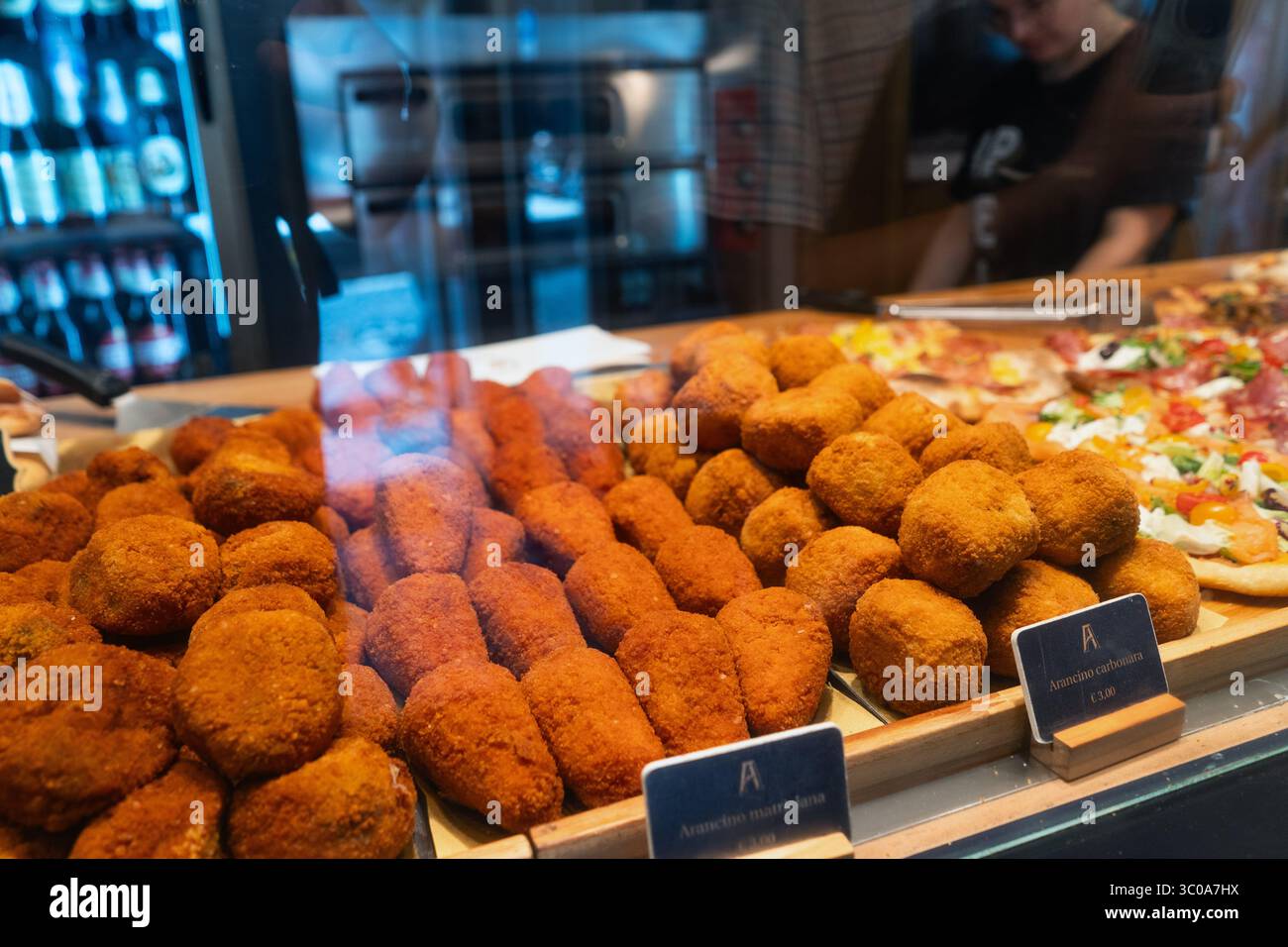 Rome street food : suppli, fried rice balls Stock Photo - Alamy