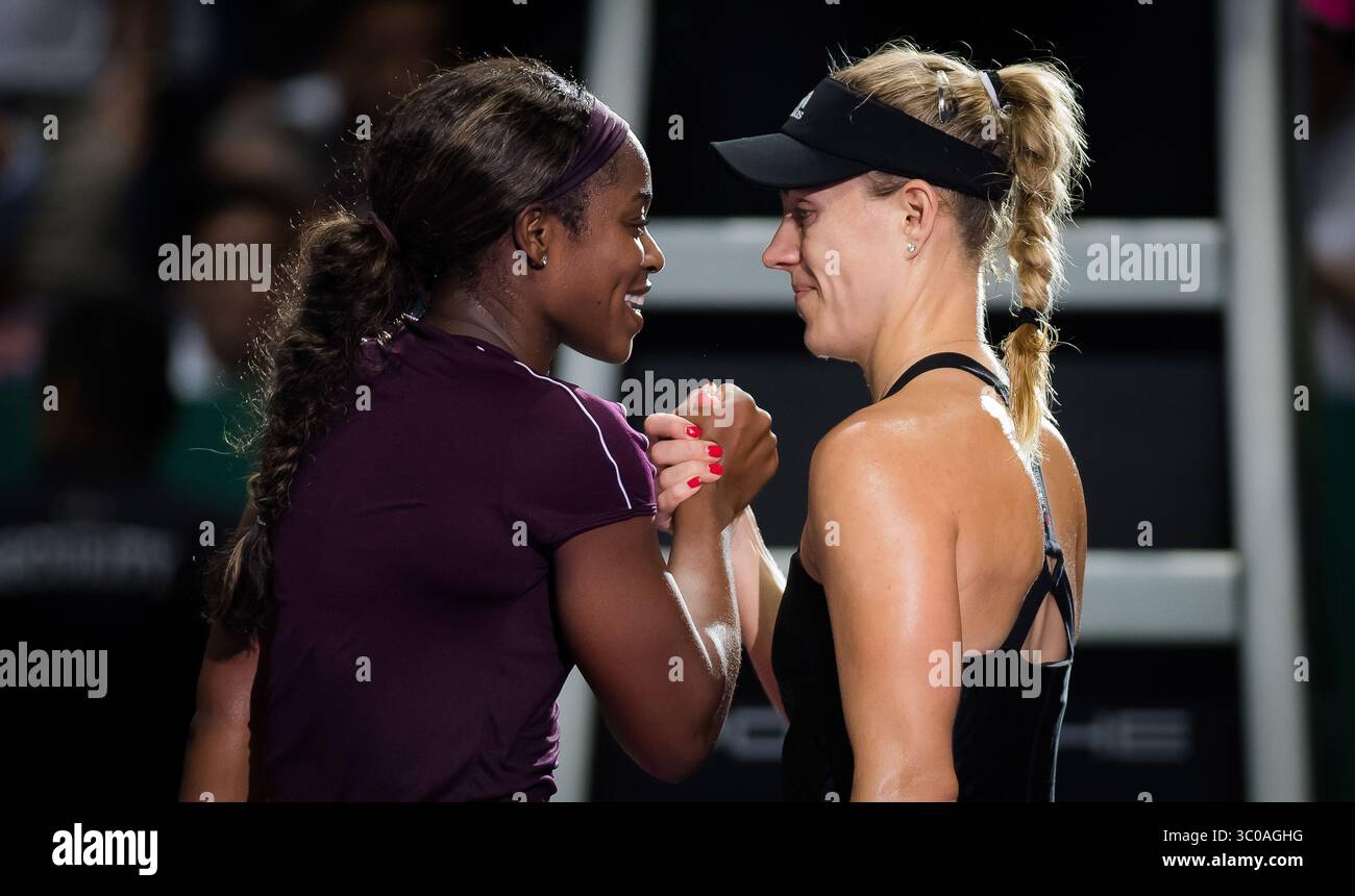October 26 2018 Kallang Singapore Sloane Stephens Of The United