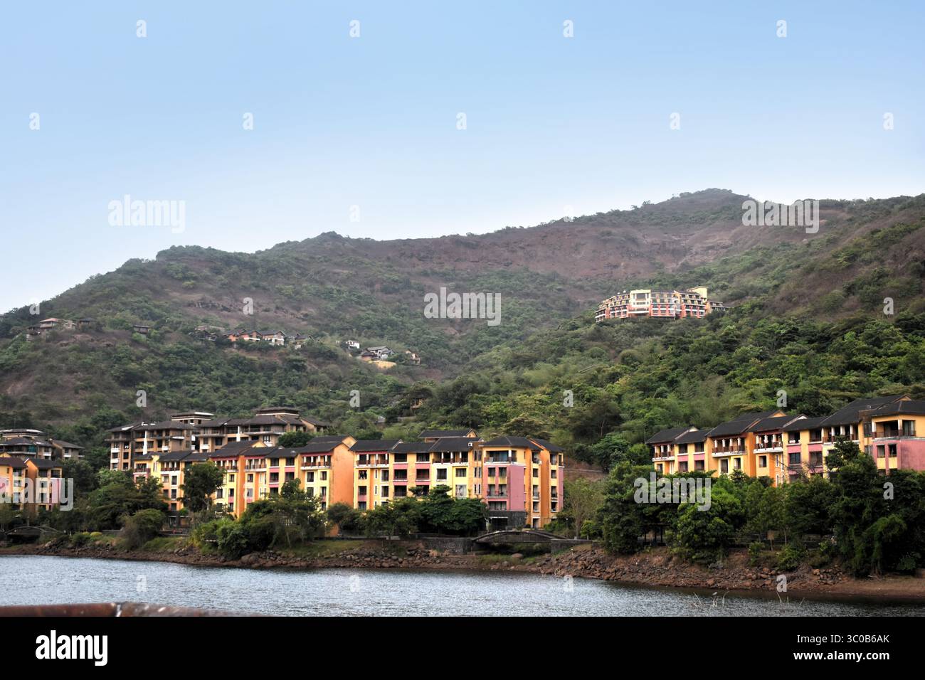 Lavasa hill station pune maharashtra india Stock Photo