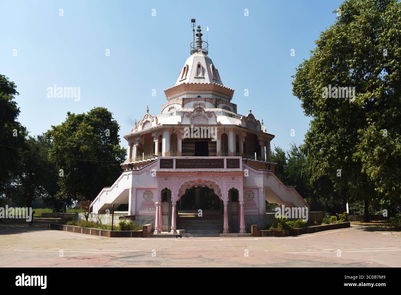 Saint Kabir mystic poet temple Kabirvad Narmada Bharuch Gujarat India Stock Photo