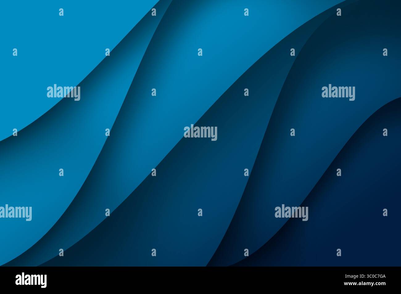 Blue blur motion background Serene Blue Gradient with Dynamic Diagonal Light Trails Stock Photo