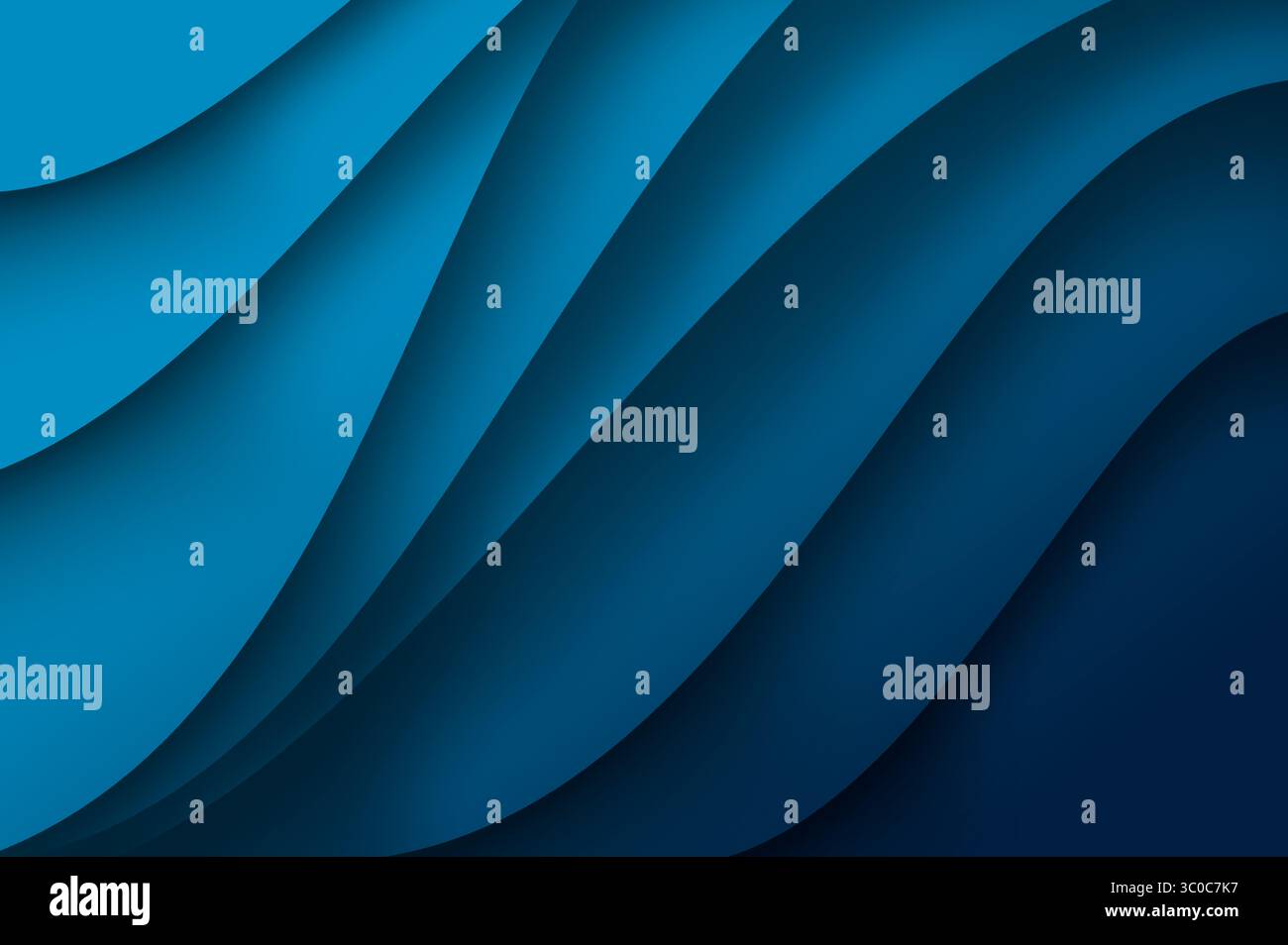 Blue blur motion background Serene Blue Gradient with Dynamic Diagonal Light Trails Stock Photo