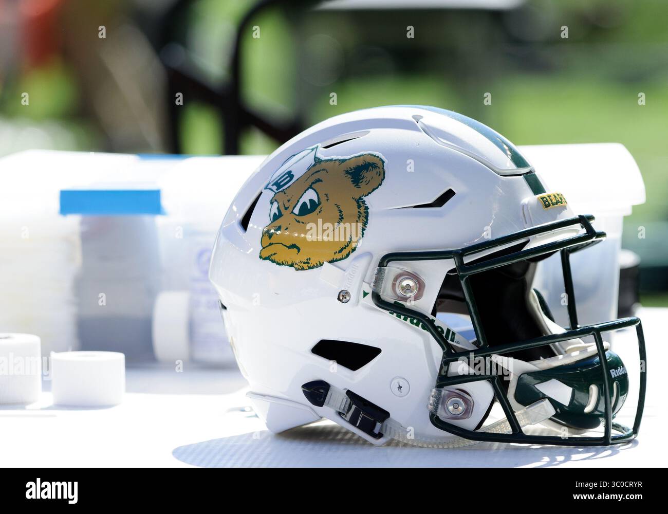 baylor football helmet 2018 Bears Sailor Bear White Revolution Speed Mini The perfect collectible or gift Waco, Texas, USA. 3rd Nov,