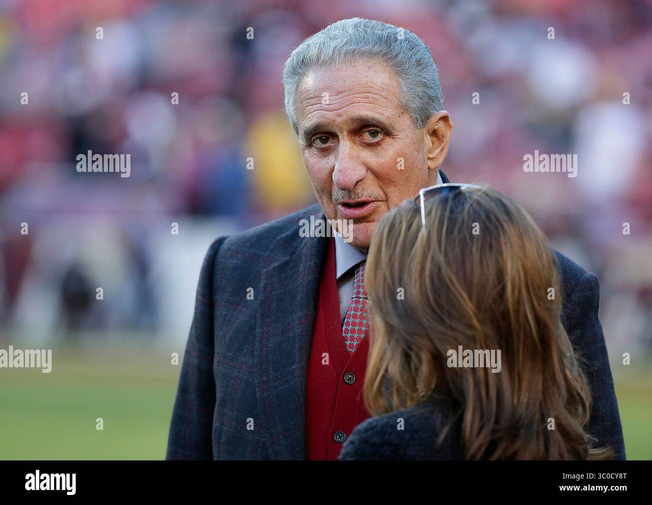 Falcons Owner November 4, 2018: Falcon's owner, Arthur Blank, during a NFL football ...