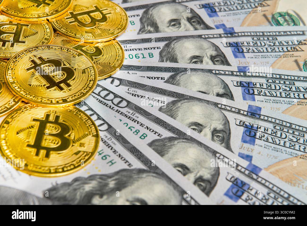 Digital money 100 dollar bill hi-res stock photography and images - Alamy