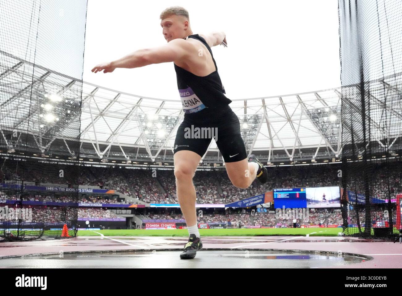 Aleckna Discus Mykolas Alekna (LTU) wins the discus in a Diamond League record 235-3 ...