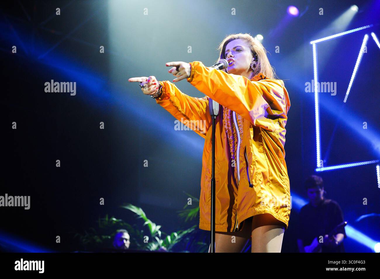 The italian singer Annalisa (Annalisa Scarrone) in concert at the ...