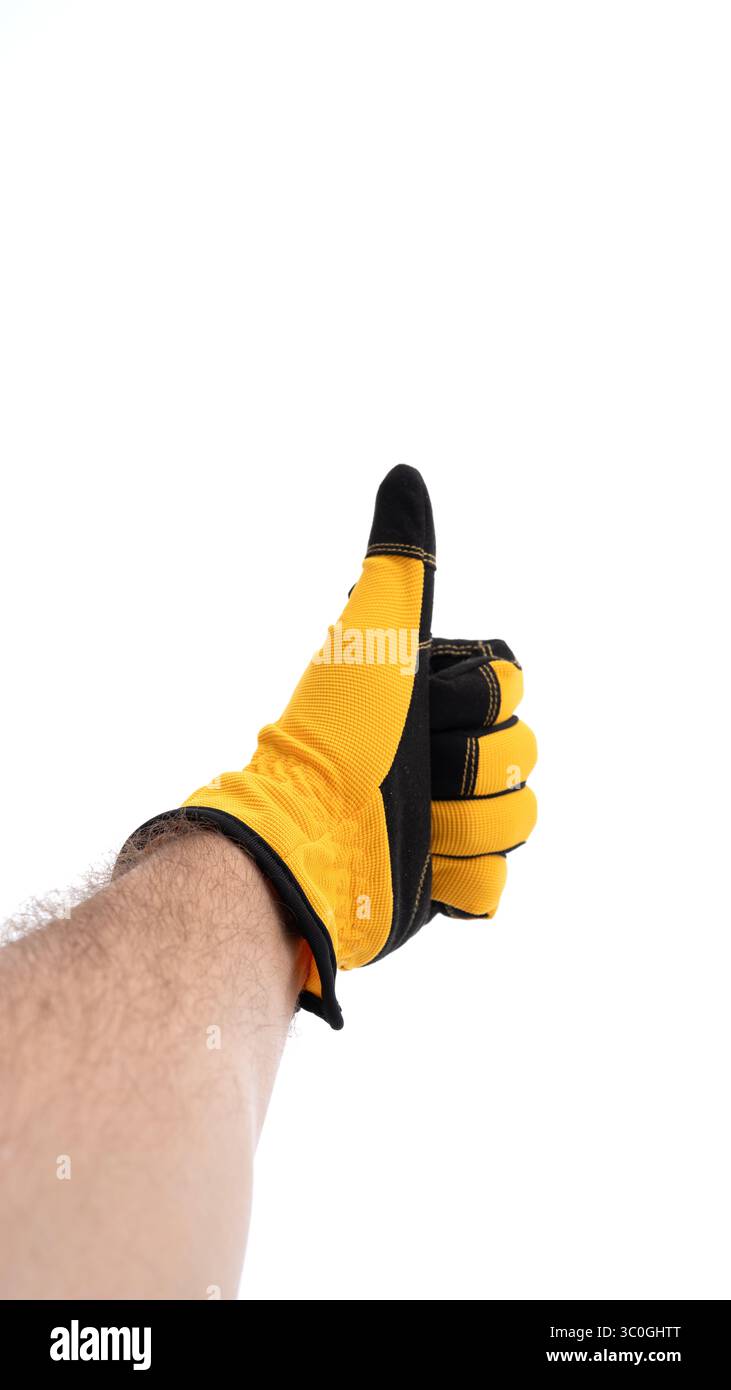 Construction giving thumbs up hi-res stock photography and images - Alamy