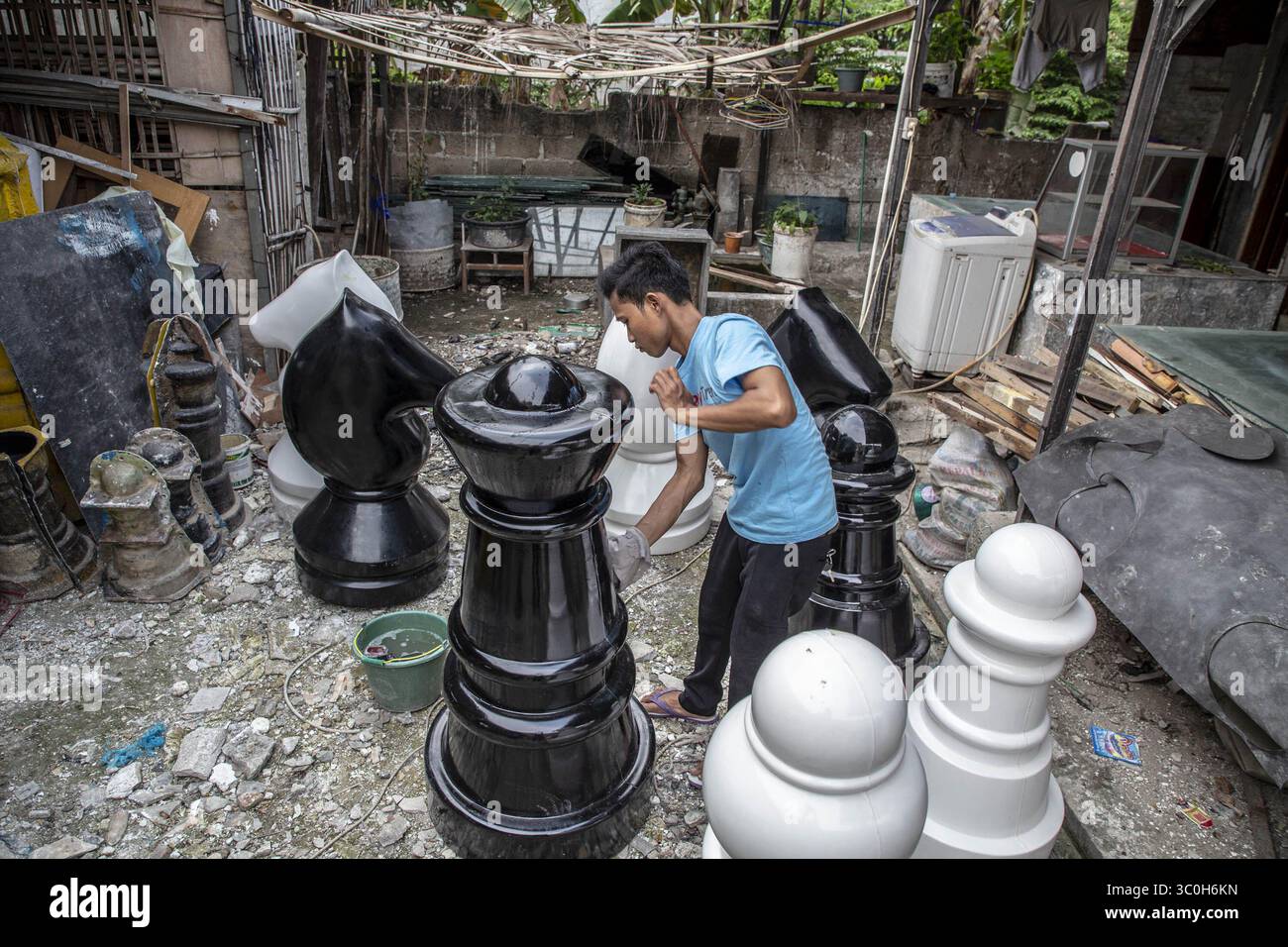 november-23-2018-south-tangerang-banten-indonesia-a-giant-chess