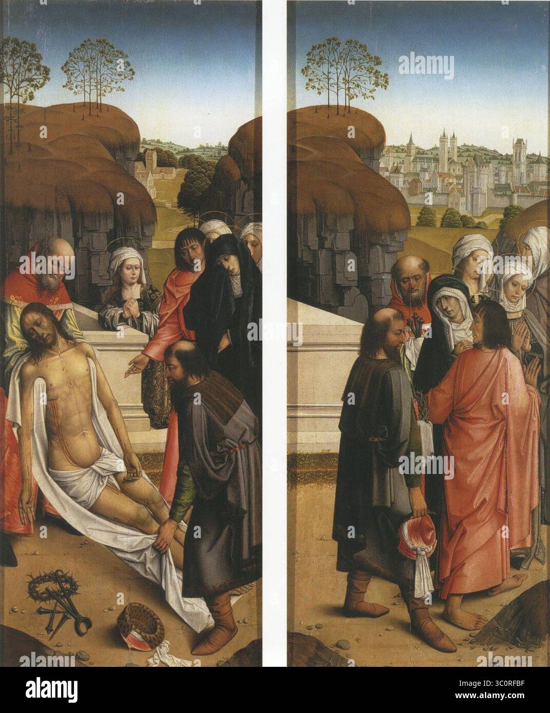 Master of the Joseph Sequence - Polyptych Altarpiece with Scenes from ...