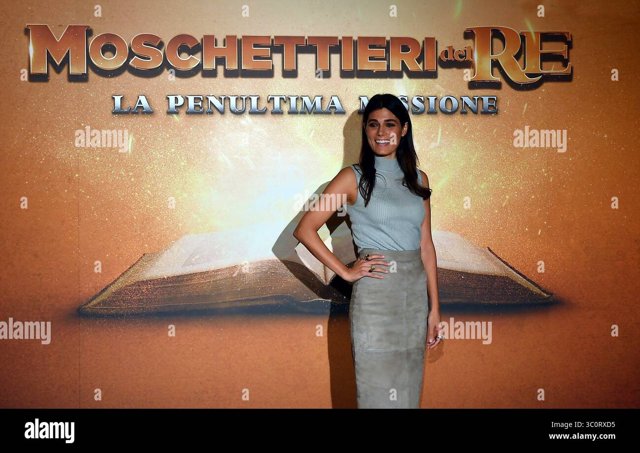 Valeria Solarino at Moschettieri del Re PhotpCall , Rome, Italy, 18 Dicembre 2018  (Credit Image: © Antonio Fraioli/Soevermedia via ZUMA Press) Stock Photo