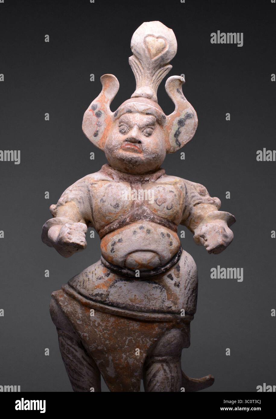 Chinese Ancient Art Tang Dynasty Lokapala Warrior FIgure Stock Photo - Alamy