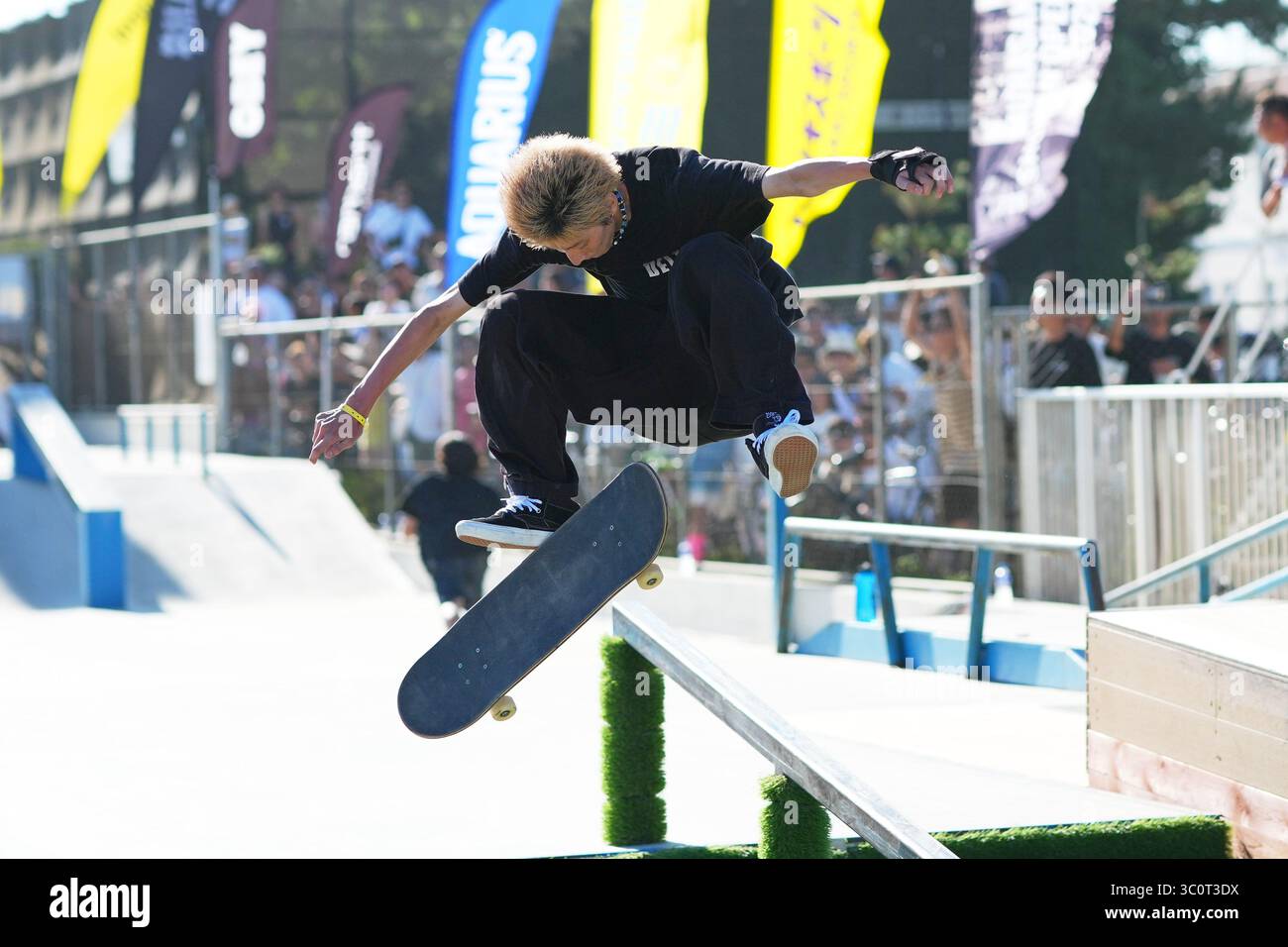 Raimu Abe, JULY 21, 2025 - Skateboarding : Murasaki Shonan Open 2025 ...