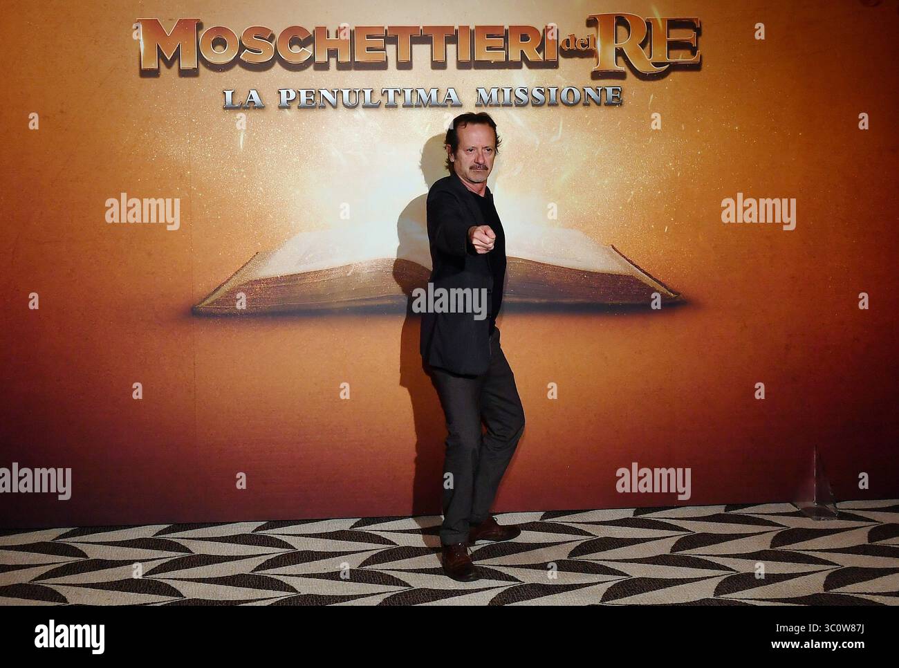 Rocco Papaleo at Moschettieri del Re PhotpCall , Rome, Italy, 18 Dicembre 2018  (Credit Image: © Antonio Fraioli/Soevermedia via ZUMA Press) Stock Photo