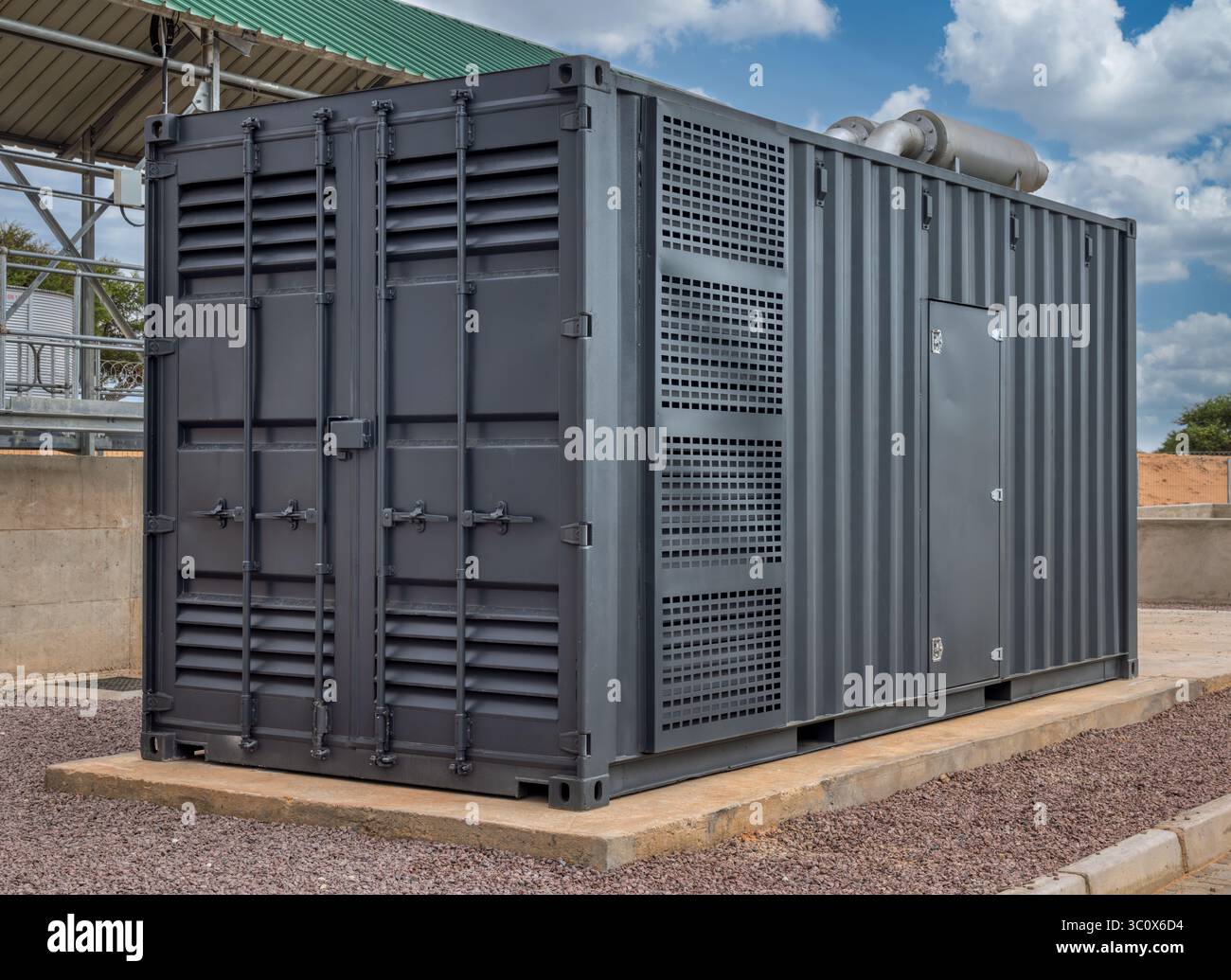 Container Type Diesel Power Generator ,Container Generator Power Plant ...