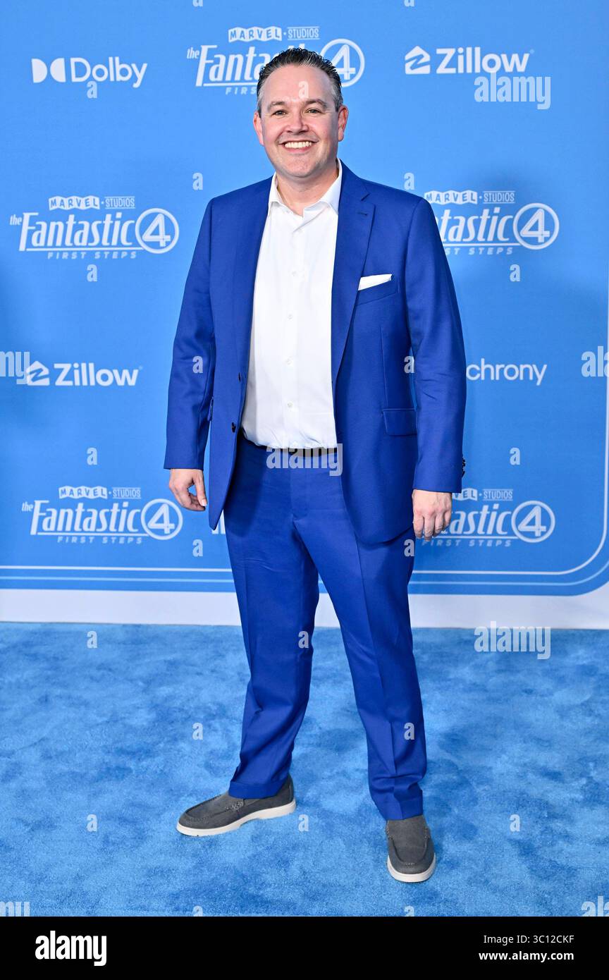 Ian Spring Ian Springer bei der Weltpremiere des Kinofilms The Fantastic Four ...