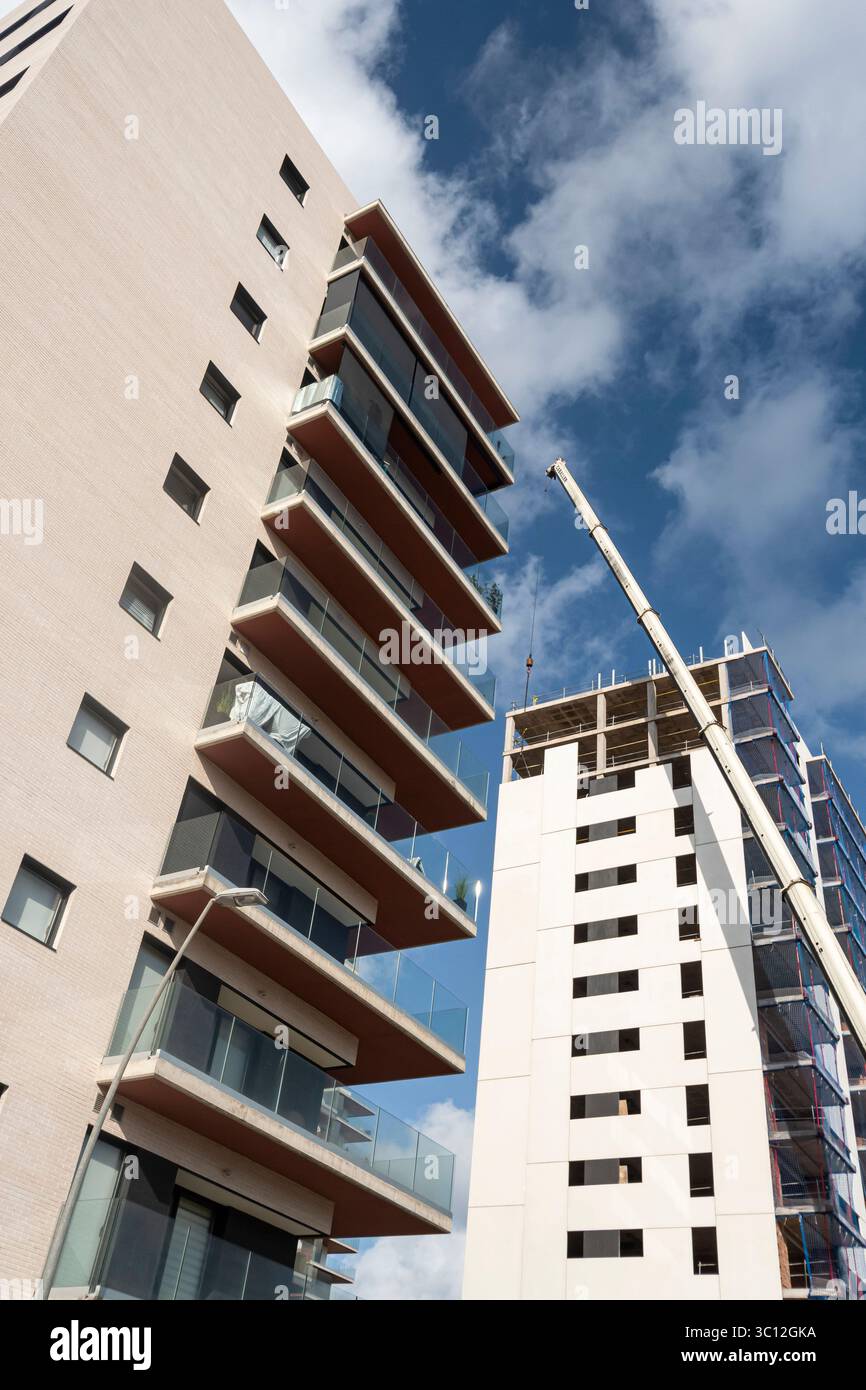 Image showcasing Luxury apartment building construction in Vinaròs, Castellón de la ...