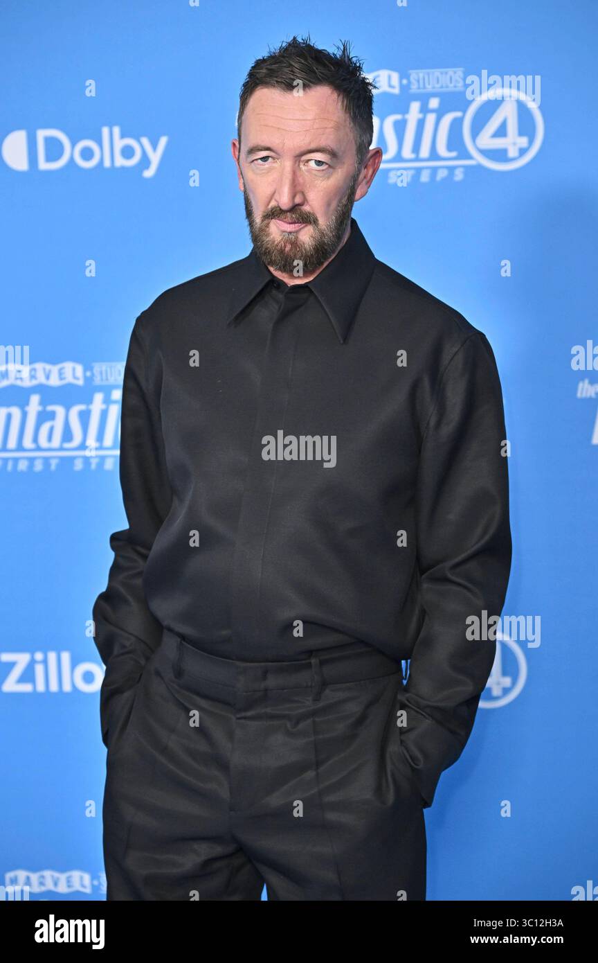 Ralph Ineson bei der Weltpremiere des Kinofilms The Fantastic Four ...