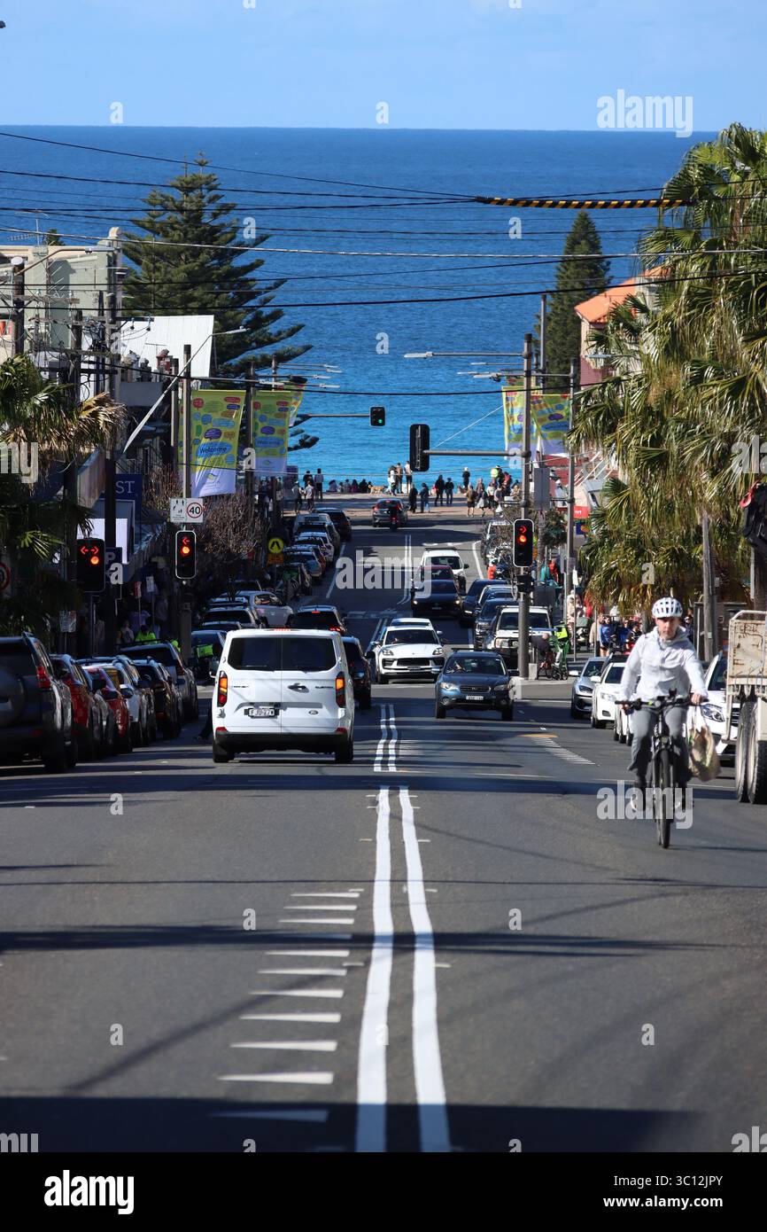 coogee beach in sydneys eastern suburbs australia Stock Photo