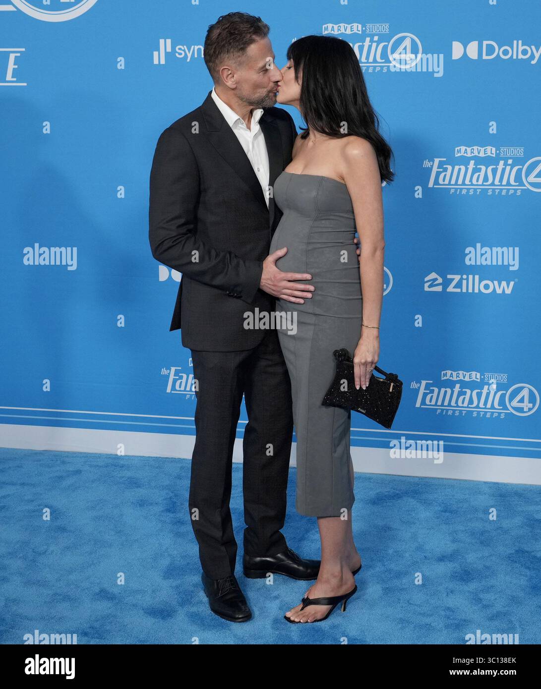 (L-R) Ioan Gruffudd and Bianca Gruffudd at the Marvel Studios' "THE