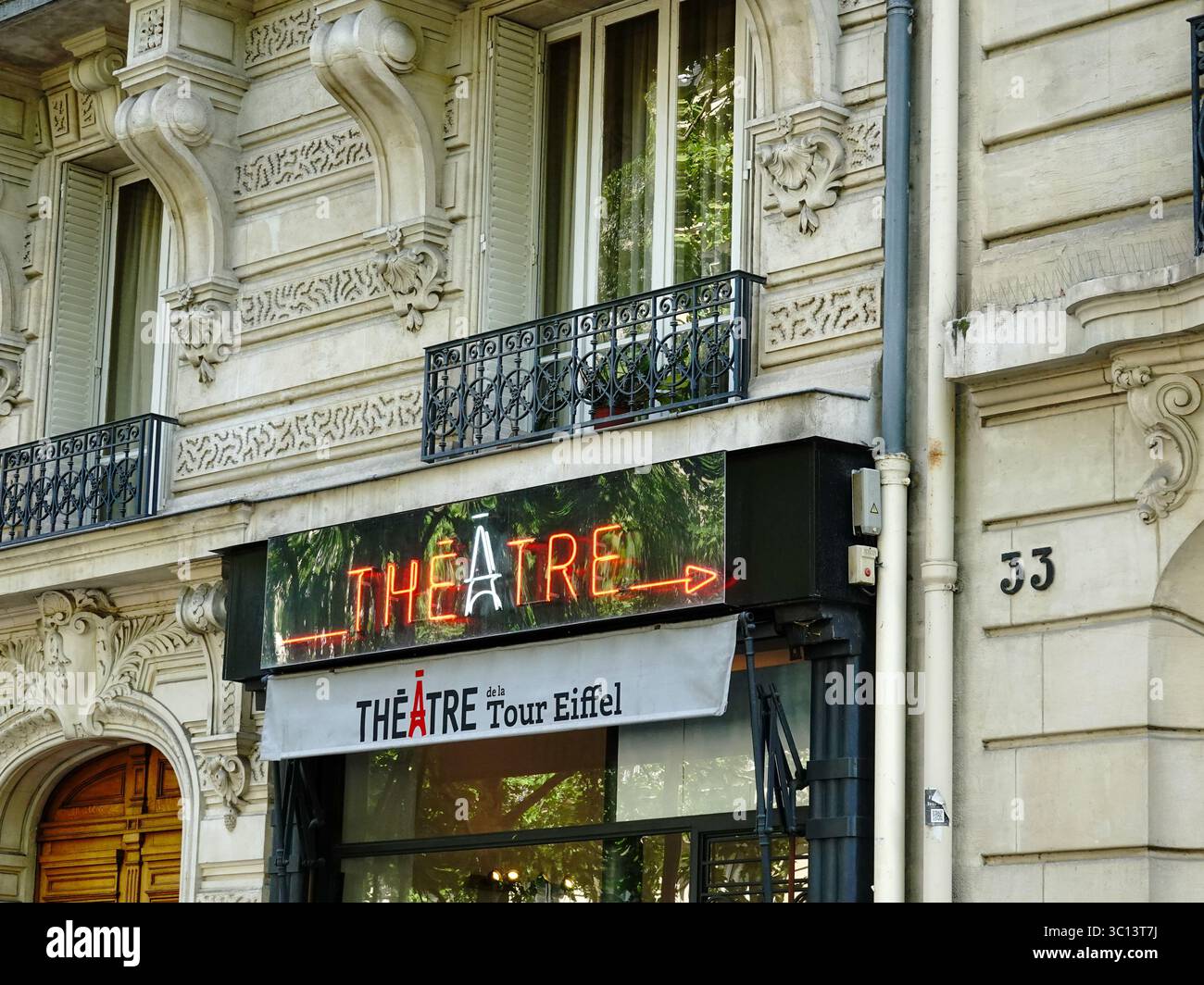 Theater of the Eiffel Tower, Théâtre de la Tour Eiffel, Square Rapp ...