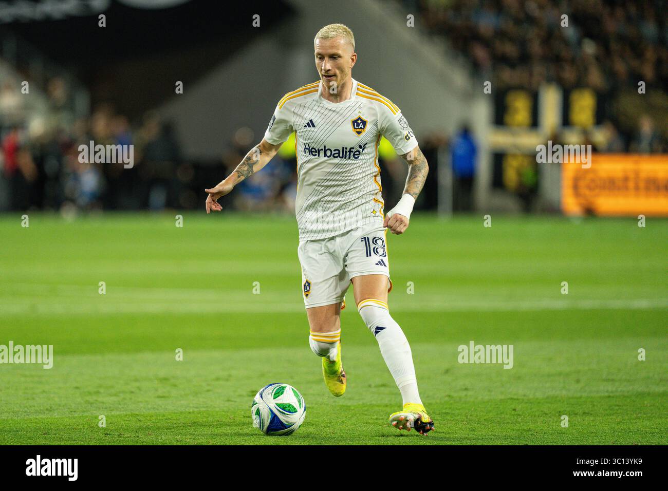 Marco Rois LA Galaxy forward Marco Reus (18) during a MLS match against LAFC ...