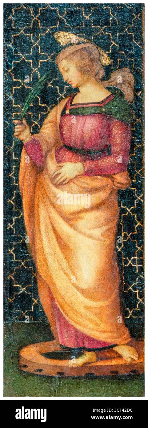 Raffaello Sanzio da Urbino called Raphael, Saint Catherine of ...