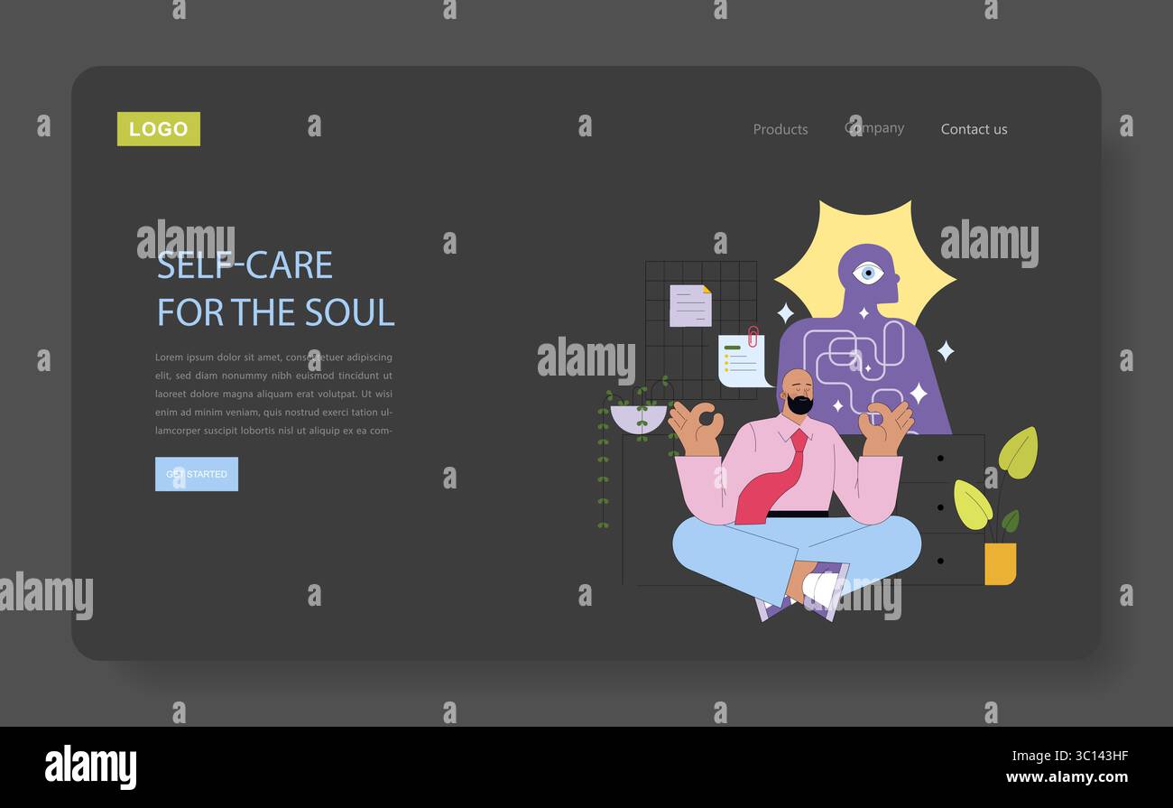 Inner peace Stock Vector Images Alamy