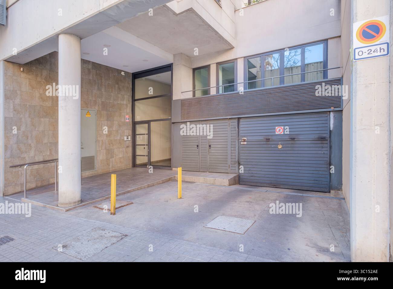 Luxury Condos With Building Parking Doors photo