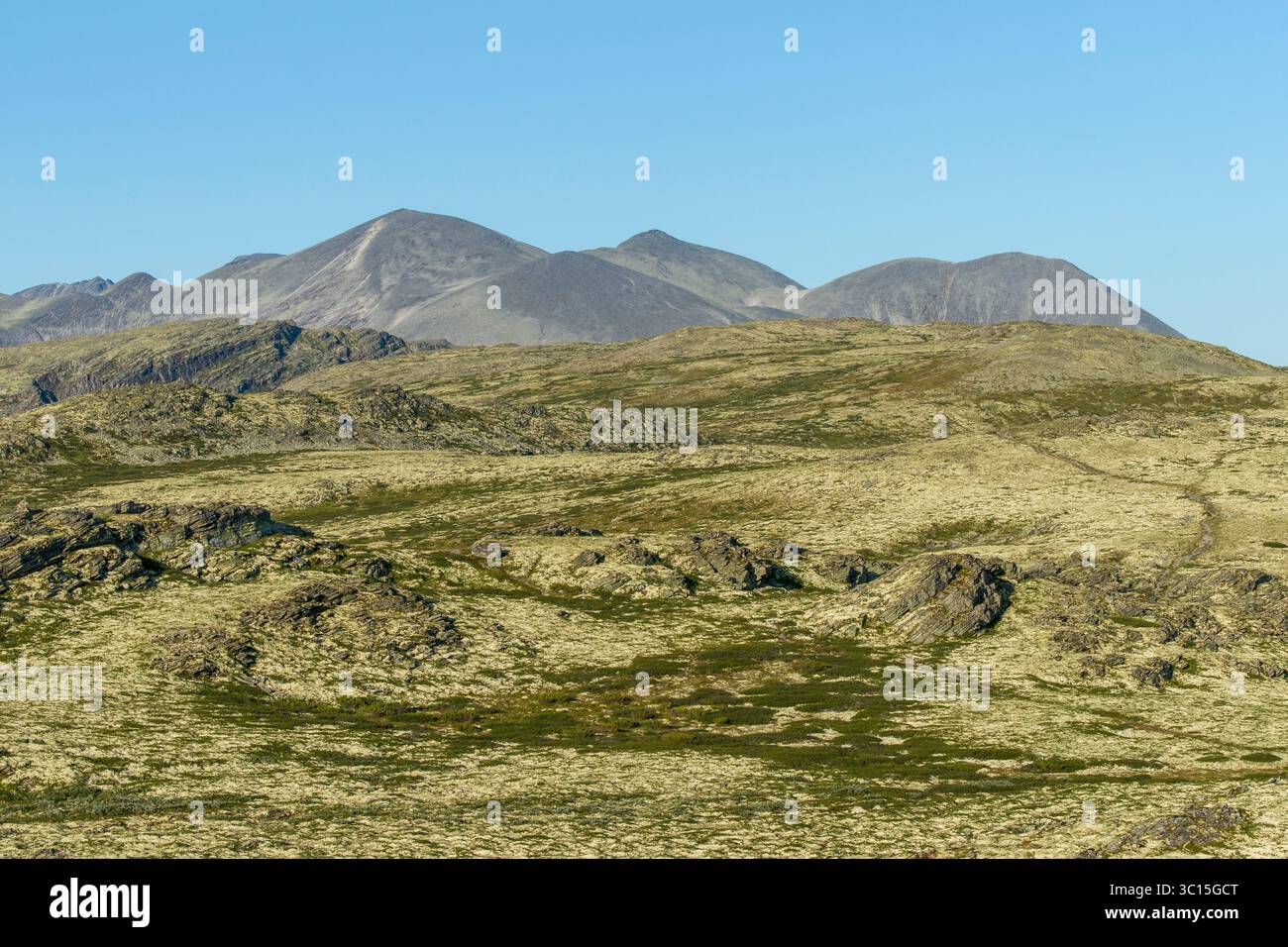 Mount Rondane Mountains in Rondane National Park, Norway Stock Photo - Alamy