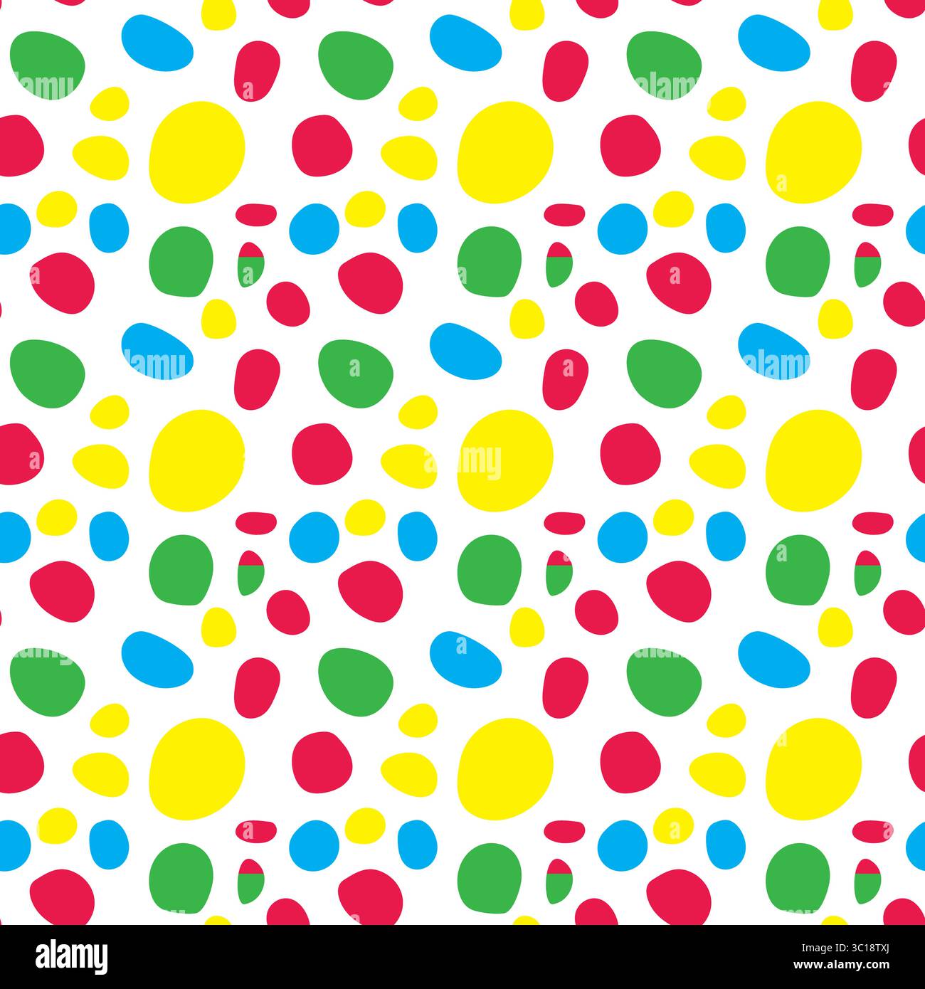 Small dash colorful pattern. Seamless minimal dash pattern, small elements confetti Stock Vector