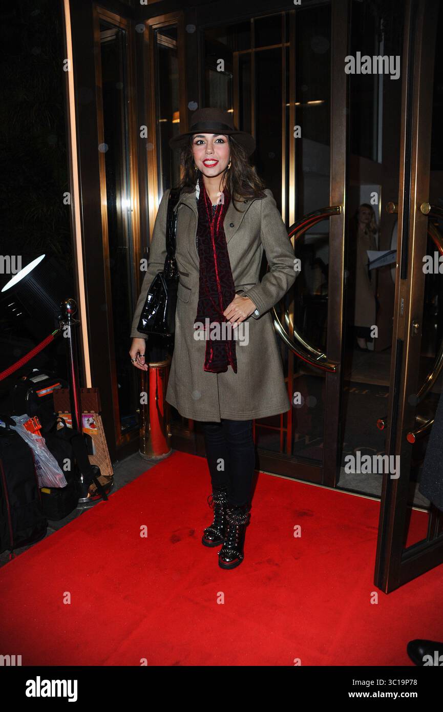 February 5, 2019 - London, United Kingdom - Christabel Millbanke attends the Ray Burmiston fundraising exhibition at The Athenaeum Hotel in London. (Credit Image: © Terry Scott/SOPA Images via ZUMA Wire) Stock Photo