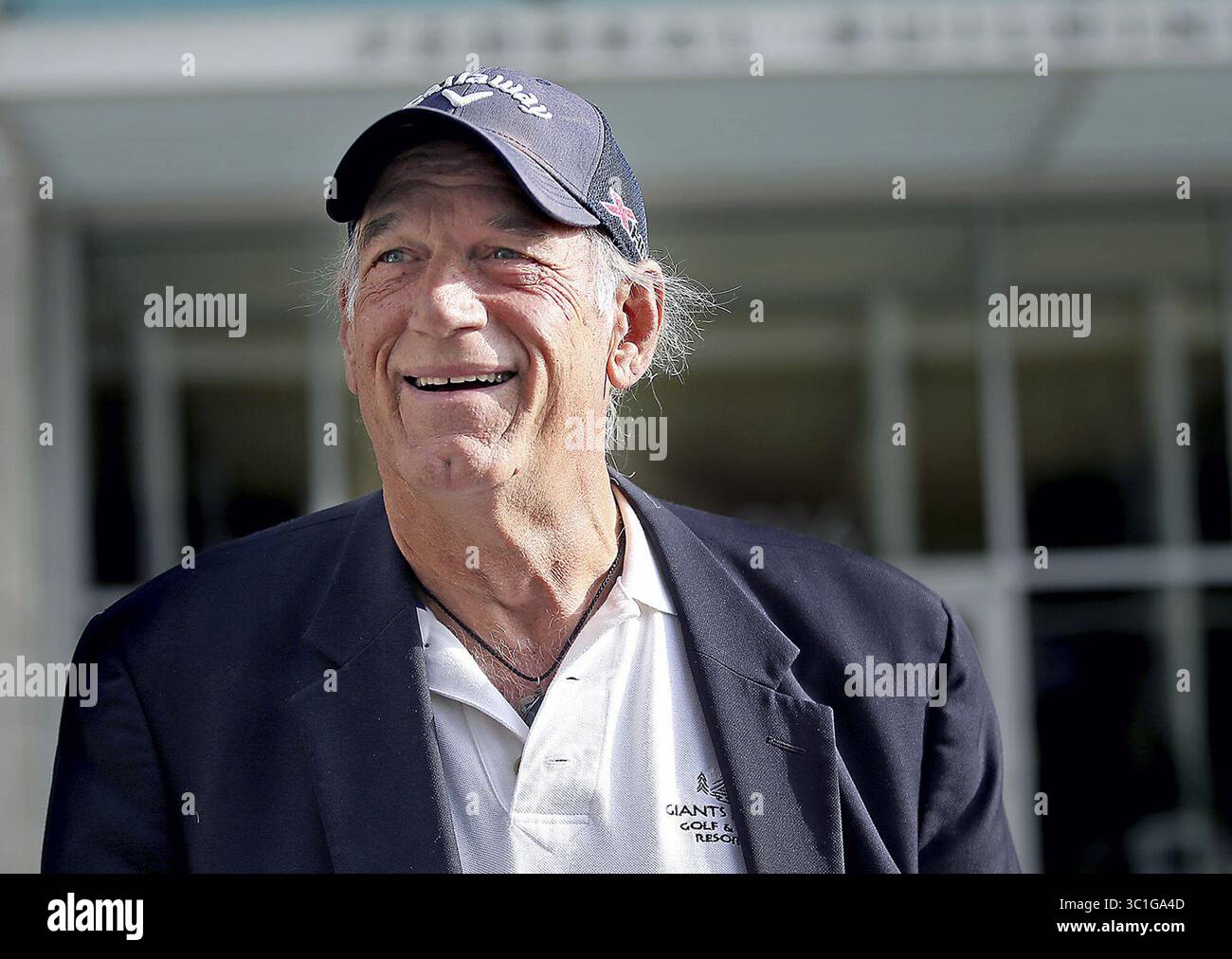 July 17, 2017 - St. Paul, MN, USA - FILE - In this Oct. 20, 2015, file photo, former Minnesota Gov. Jesse Ventura talks to reporters outside the federal building in St. Paul, Minn. Ventura says he never said the motto, ''Win if you can, lose if you must, but always cheat,'' that's featured on a new biographical plaque that went up this month next to his portrait at the state Capitol. (Credit Image: Elizabeth Flores/Minneapolis Star Tribune/TNS via ZUMA Wire) Stock Photo