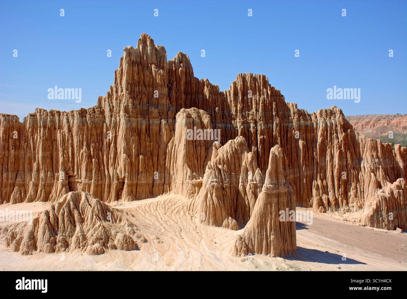 Cathedral Gorge State Park, Nevada USA Stock Photo