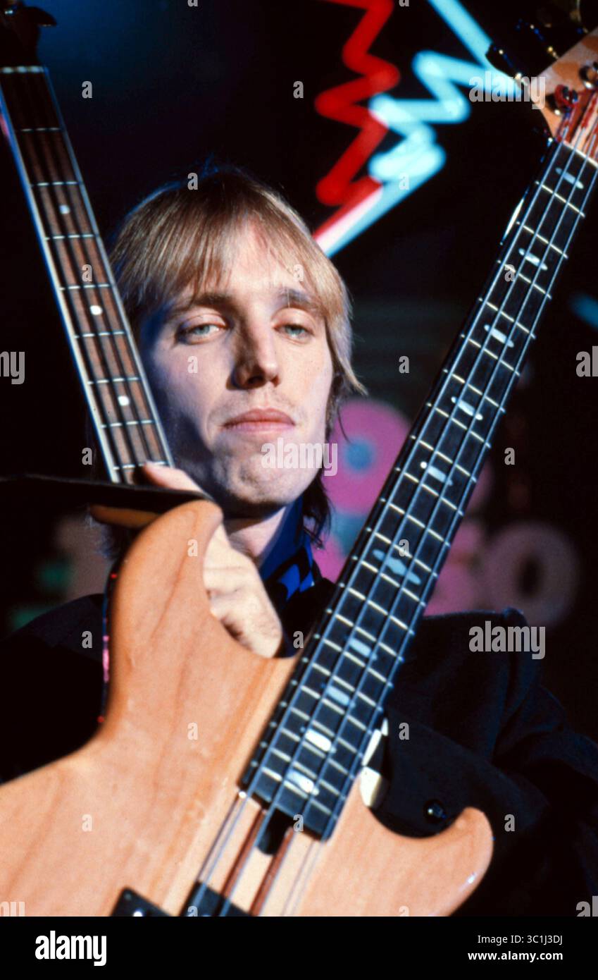 October 26, 2008 - TOM PETTY and the Heartbreakers at TV Studio in Amsterdam, Netherlands 1978...Exclusive . (Credit Image: © Barry Schultz/ZUMA Wire) Stock Photo