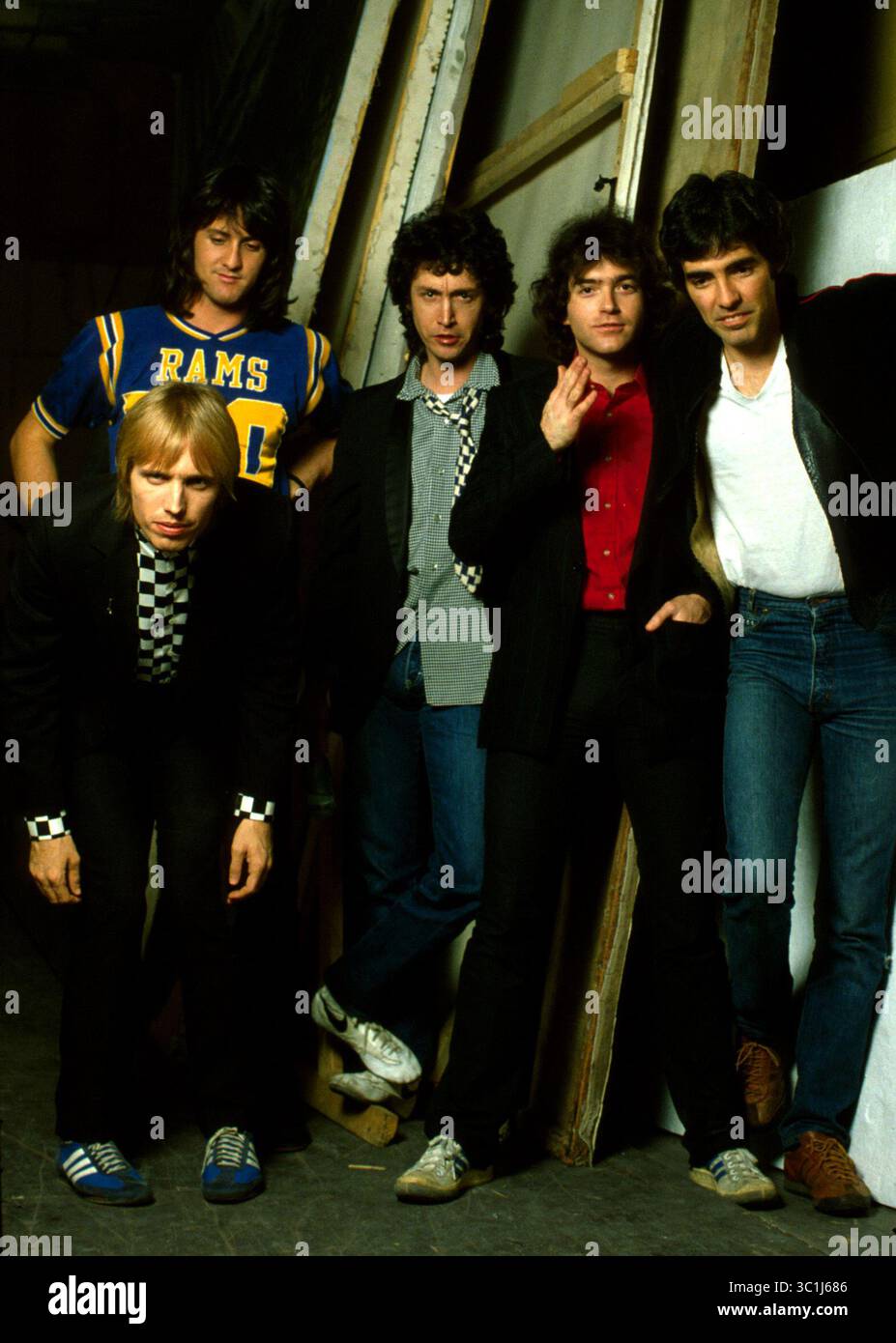 October 2, 2017 - Amsterdam, Netherlands - TOM PETTY and the Heartbreakers at TV Studio in Amsterdam, Netherlands 1978...Exclusive . (Credit Image: © Barry Schultz/ZUMA Wire) Stock Photo