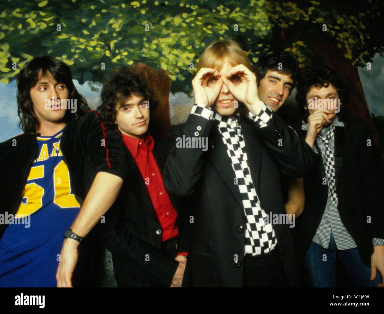 October 2, 2017 - TOM PETTY and the Heartbreakers at TV Studio in Amsterdam, Netherlands 1978...Exclusive . (Credit Image: © Barry Schultz/ZUMA Wire) Stock Photo