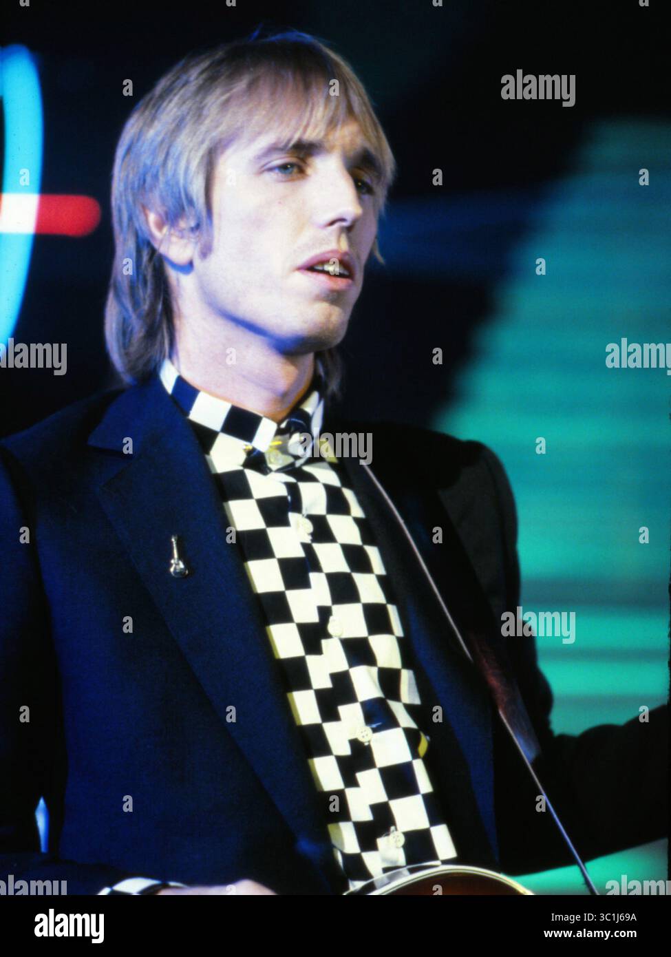 October 2, 2017 - TOM PETTY and the Heartbreakers at TV Studio in Amsterdam, Netherlands 1978...Exclusive . (Credit Image: © Barry Schultz/ZUMA Wire) Stock Photo