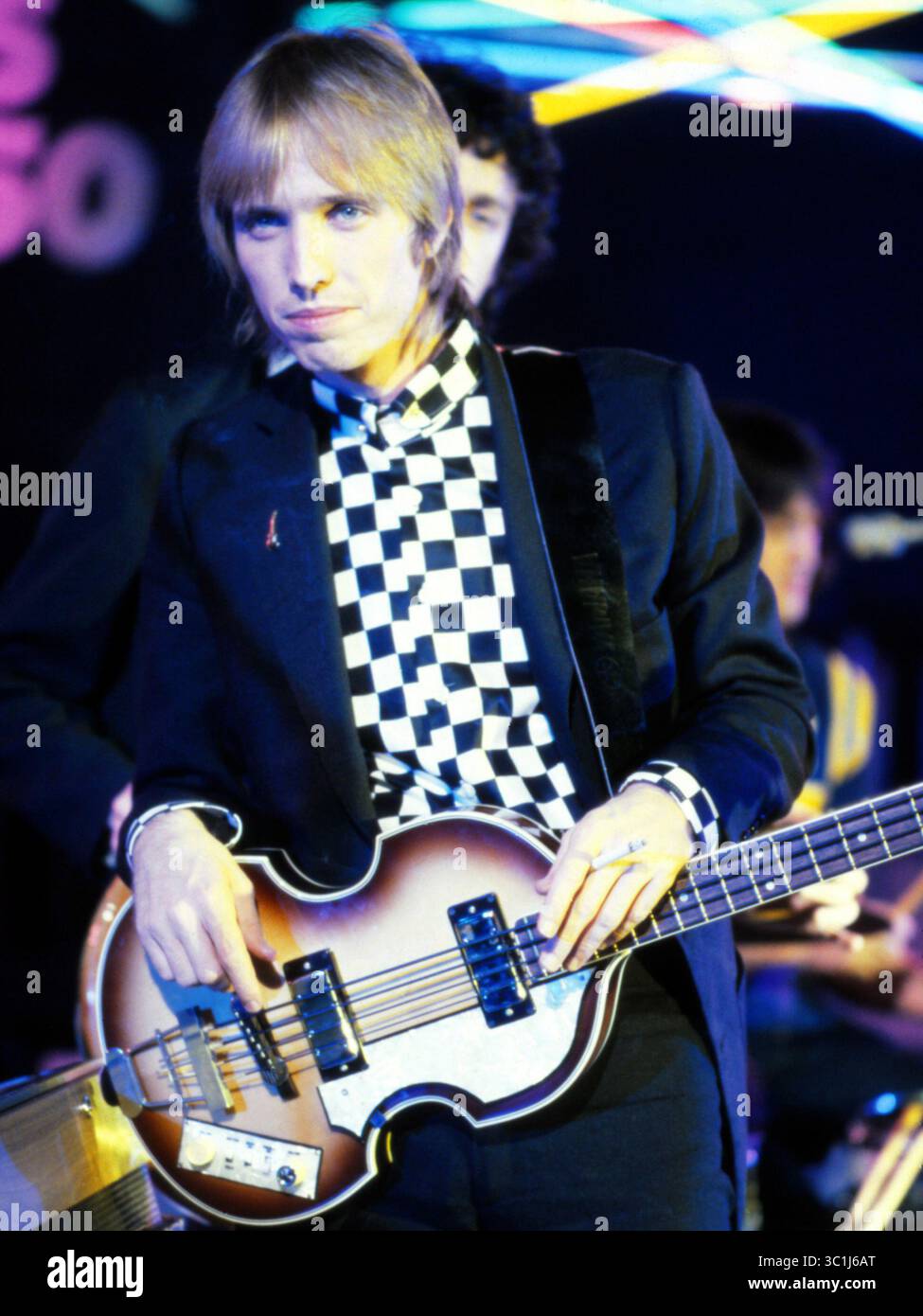 October 2, 2017 - TOM PETTY and the Heartbreakers at TV Studio in Amsterdam, Netherlands 1978...Exclusive . (Credit Image: © Barry Schultz/ZUMA Wire) Stock Photo