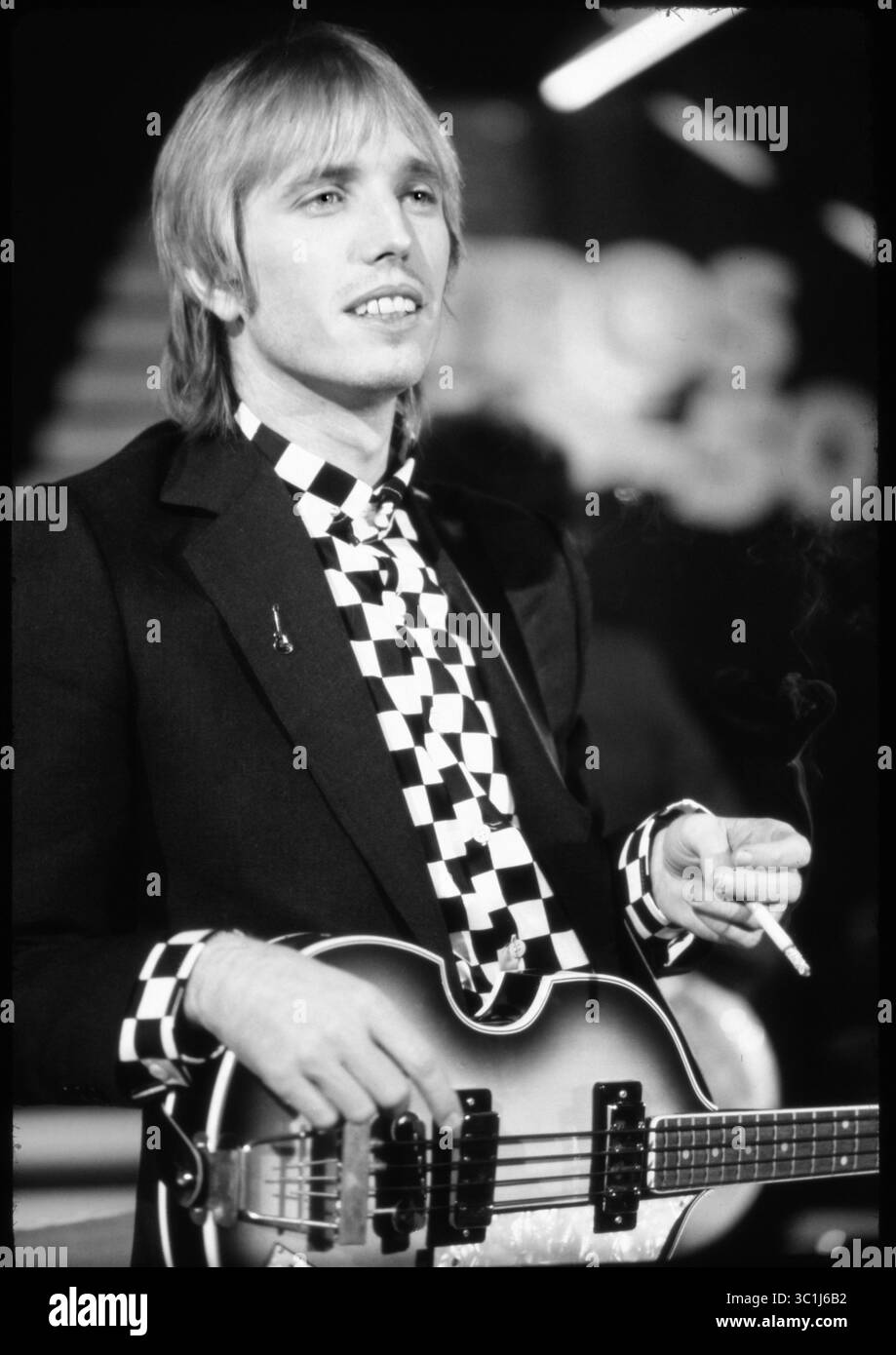 October 3, 2017 - TOM PETTY and the Heartbreakers at Rock Planet TV Studios in Amsterdam, Netherlands 1979..Exclusive . (Credit Image: © Barry Schultz/ZUMA Wire) Stock Photo
