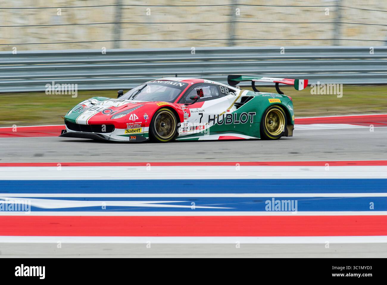 Ferrari 488 GT3 Squadra Corse Garage Italia, No.7