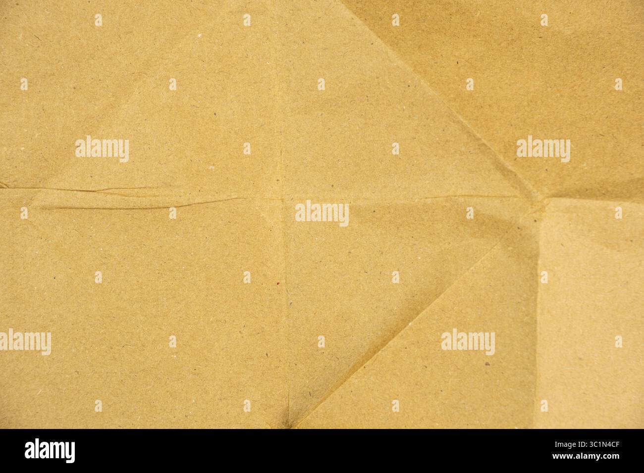 Brown paper envelope with Textured Surface background, horizontal Stock Photo