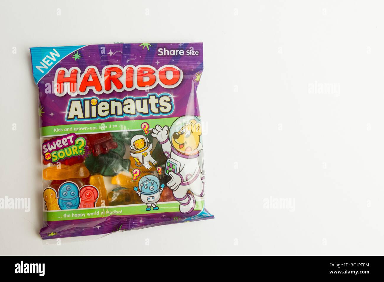London, United Kingdom, July 21st 2025 :- A View Of A Packet Of Haribo ...