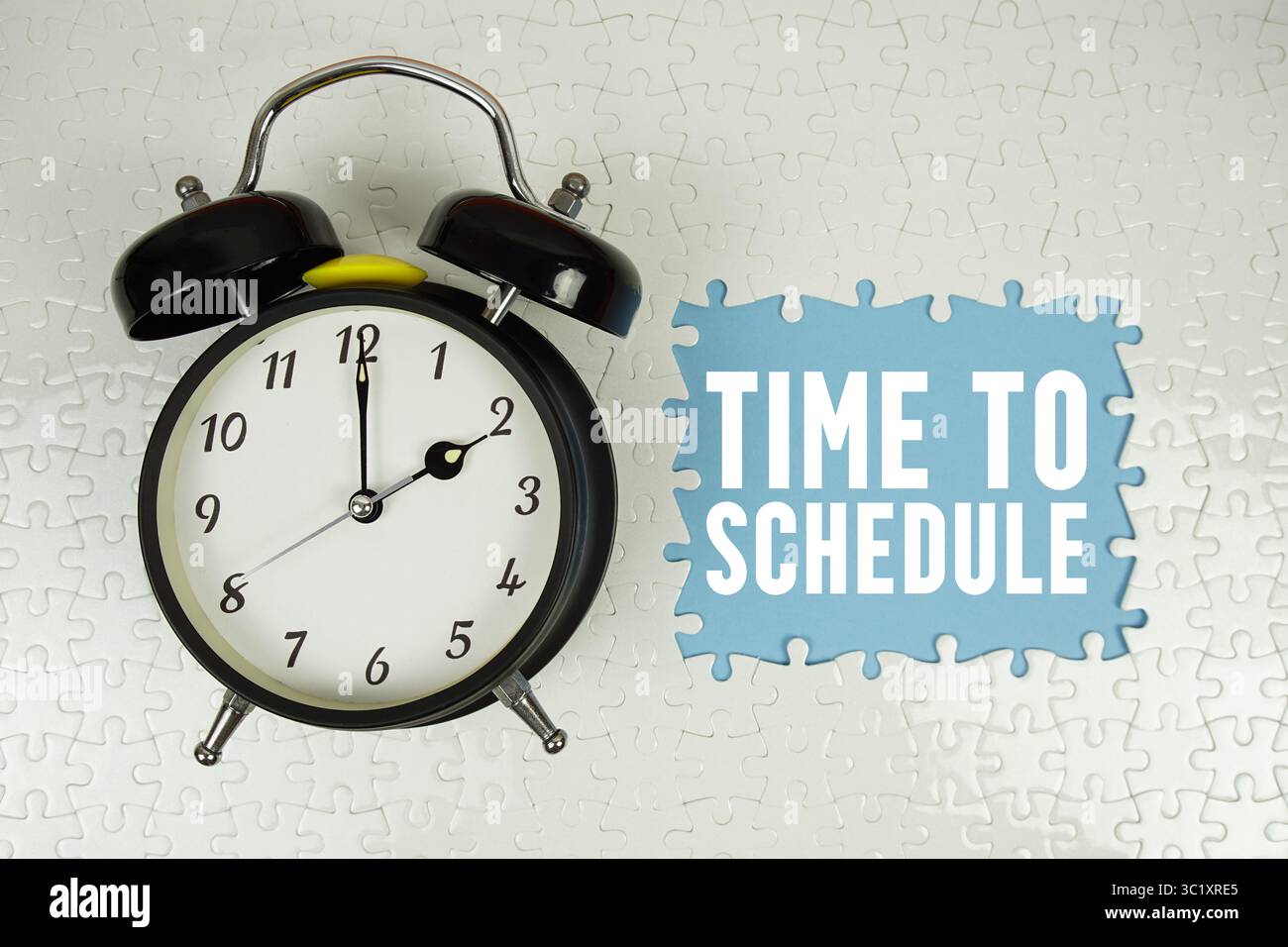 Time schedule text alarm hi-res stock photography and images - Alamy